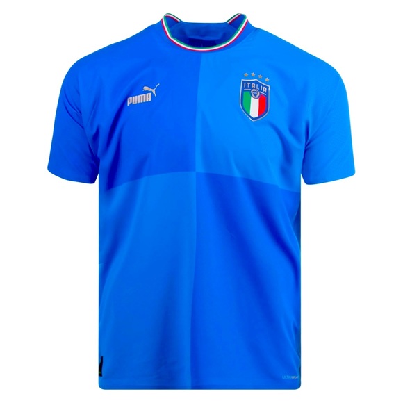 Men's Authentic Puma Italy Home Jersey 2022 size XL - Picture 1 of 4